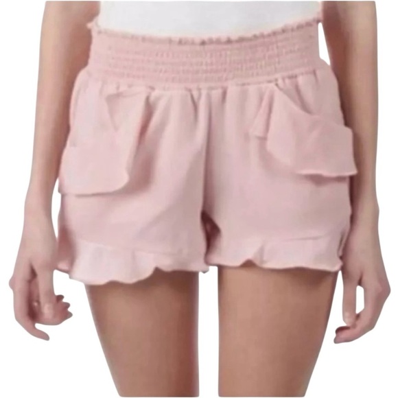 Jolt Pants - Jolt Lotus Pink Ruffle Short Size M